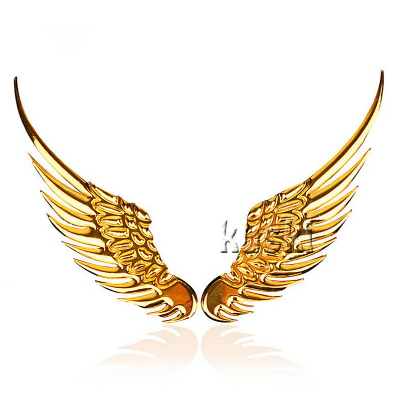 Металлическая Наклейка для стайлинга автомобиля с 3D крыльями Nissan Qashqai Juke X TRAIL TIIDA