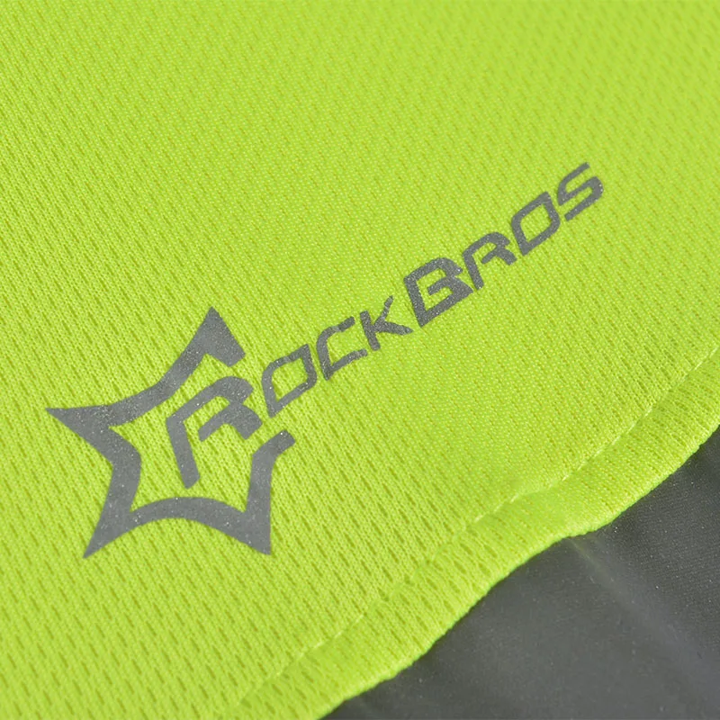 ROCKBROS куртка для езды на велосипеде из джерси Светоотражающая безрукавка