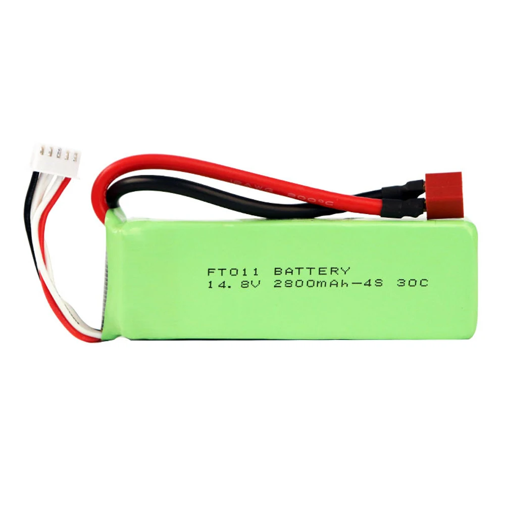 Lipo аккумулятор для FT010 FT011 14 8 в 2800 мАч батарея радиоуправляемой лодки вертолета