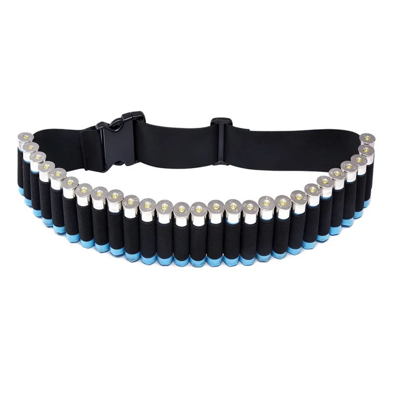 

27 round / 29 round Shells Reload Magazine Pouches Airsoft Hunting Tactical Gun Shell Bandolier Belt Gauge Ammo Holder