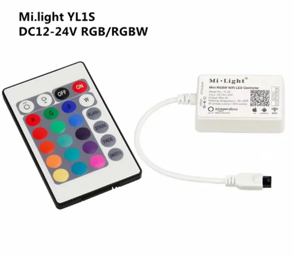Mi светильник YL1S DC12 24V мини RGB WiFi Смарт приложение светодиодный Управление + ИК