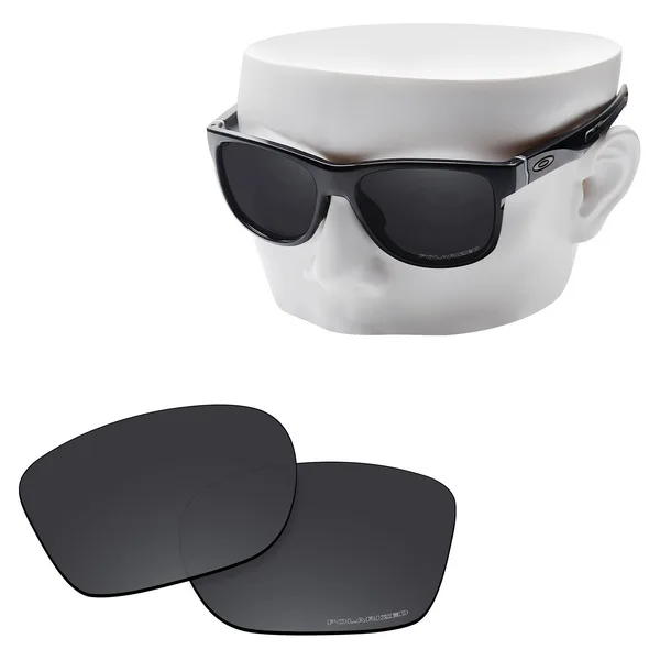 OOWLIT Анти-Царапины Сменные линзы для-солнцезащитные очки Oakley Crossrange травления поляризованных солнцезащитных очков - Цвет линз: Black Dark Grey