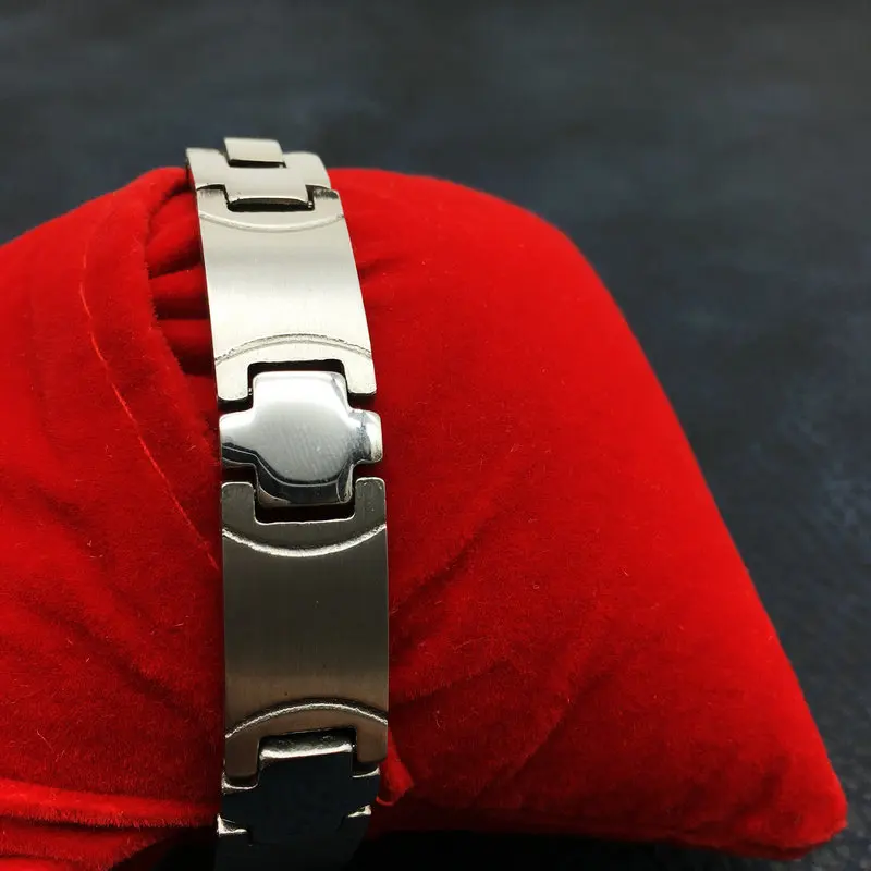 Новая мода хип-хоп Рок мужской браслет панк нержавеющая сталь крест для мужчин