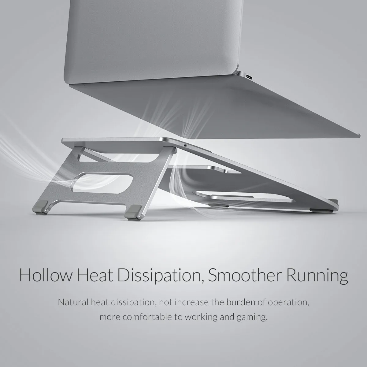 Охлаждающая подставка для ноутбука ORICO алюминиевый сплав планшета держатель Macbook