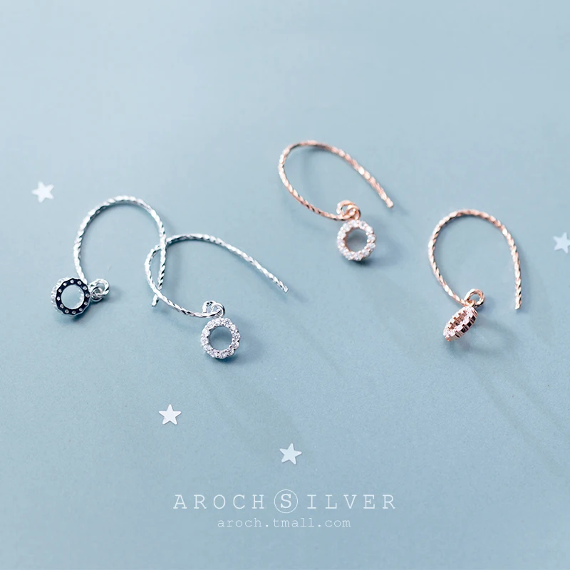 AROCH S925 серебряные серьги женский корейский издание прелестные модные туфли