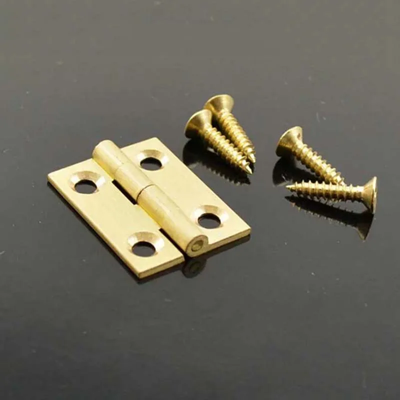 10 шт. маленькие декоративные петли из чистой меди|decorative box hinges|box hingessmall decorative hinges |