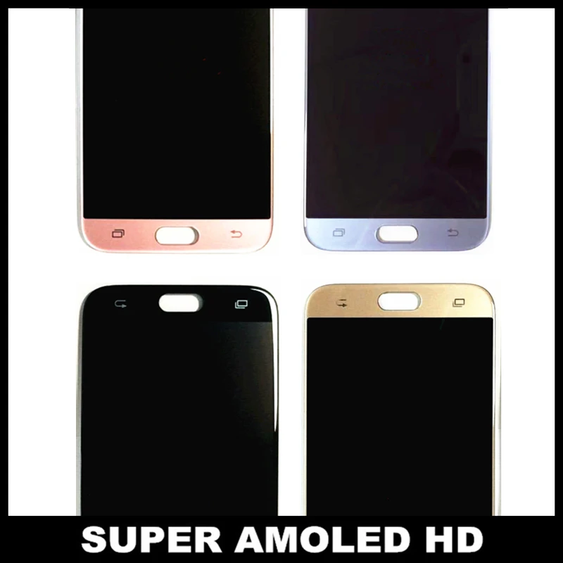 Для Samsung Galaxy J7 Pro 2017 J730 J730F AMOLED ЖК-дисплей с сенсорным дигитайзером экран