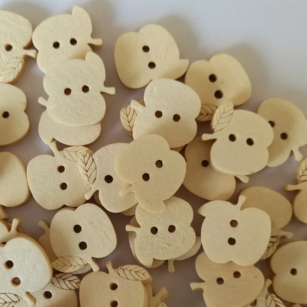 50 шт. деревянные пуговицы для скрапбукинга|wooden button 2 holes|wooden buttonswooden buttons scrapbooking |