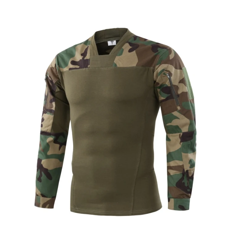 tactical shirt sports breathable outdoor camouflage uniform training long sleeve Frog suit |
