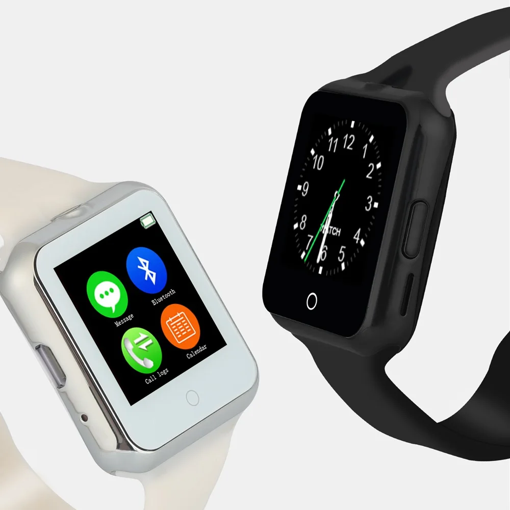 Здоровья Bluetooth Smart наручные часы телефон V88 Smartwatch с GSM SIM карты памяти УФ Тесты