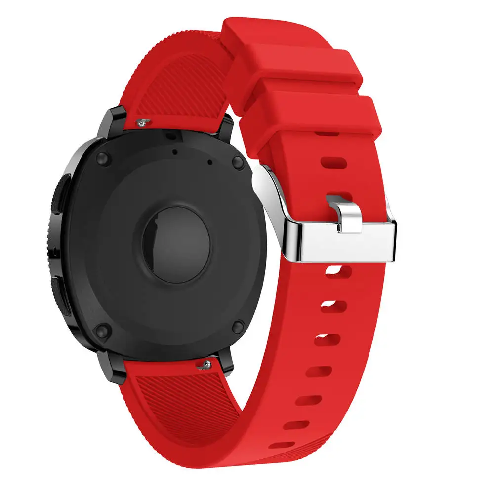 Спортивный силиконовый ремешок для часов samsung gear Sport 20 мм, ремешок на запястье, сменный ремешок, модный легкий ремешок для часов, новинка