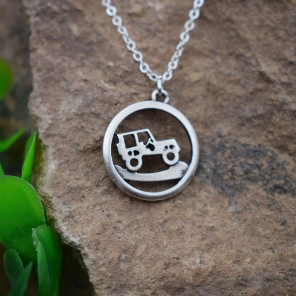 1 шт. колье с джипом SanLan для мужчин и женщин