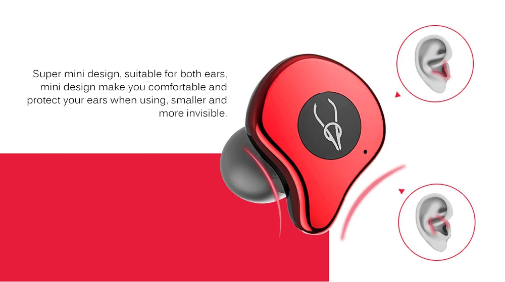 TWS Bluetooth 5,0 Беспроводная гарнитура HiFi стерео наушники спортивные наушники с быстрой зарядкой чехол для бега