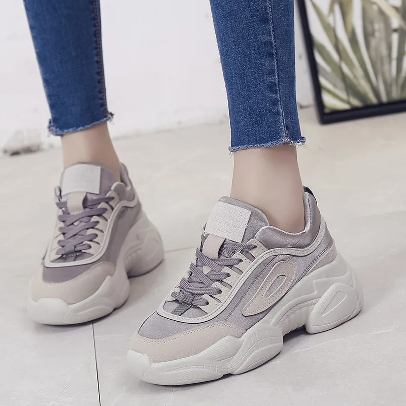 ASUMER/Новинка 2020 года Женская обувь Повседневные женские туфли на шнуровке Удобные