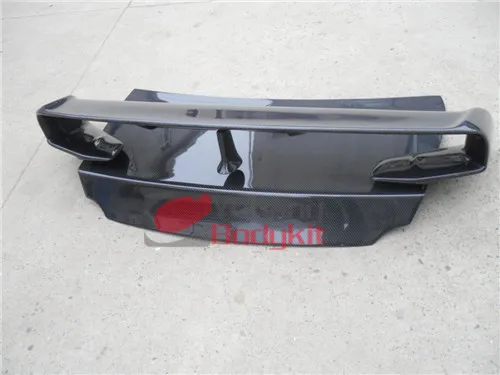 Задний спойлер из углеродного волокна для R35 GTR CBA DBA 2008 2015 верхние ножки с