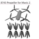 248 шт. быстросъемный Низкошумный пропеллер 8743 лопасти для дрона реквизит из углеродного волокна весло для DJI Mavic 2 Pro Zoom аксессуары