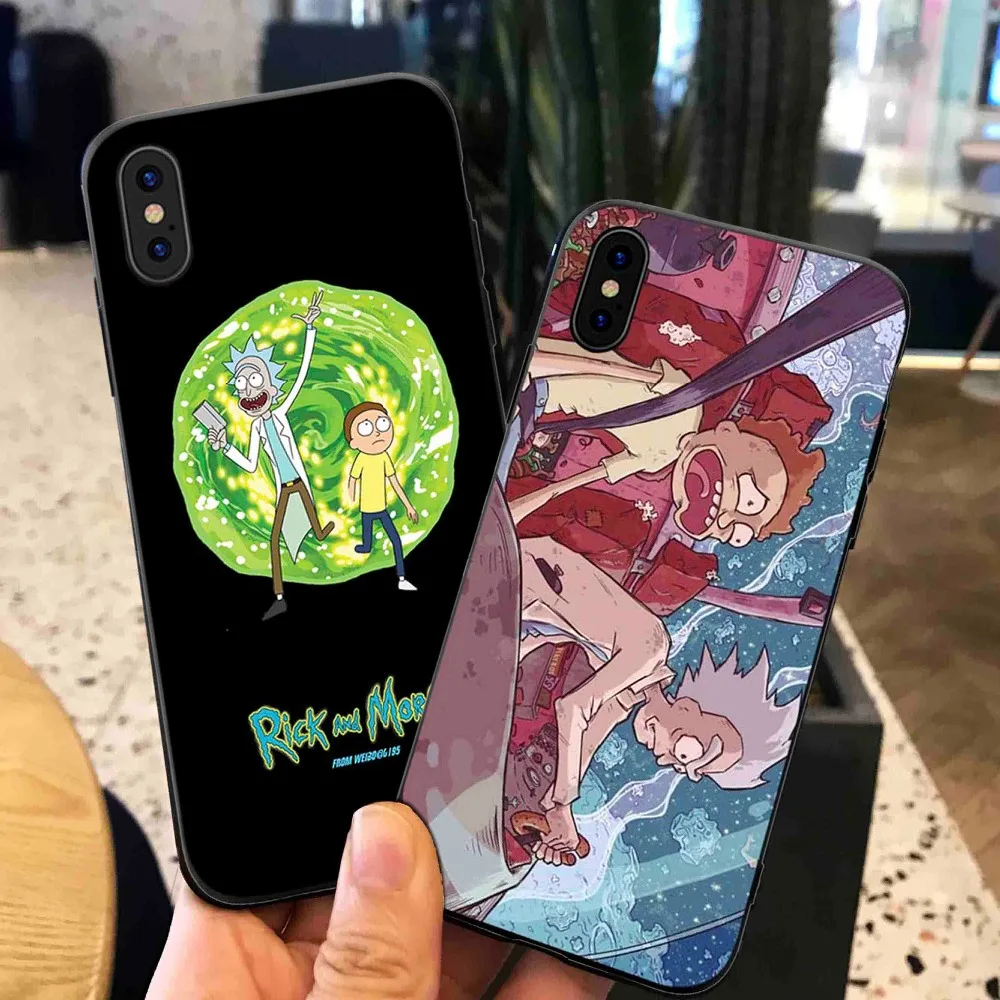 Rick And Morty Phone Cases Cover for Huawei P30 lite pro nova 3i Mate 20 Case P smart 2019 Soft | Мобильные телефоны и