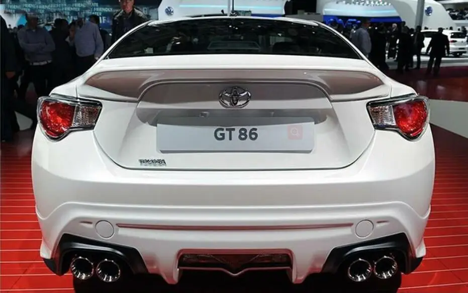 Углеродное волокно/ABS задний крыло автомобиля Спойлер для багажника для Subaru BRZ TOYOTA GT86 2012-2017 BY EMS.