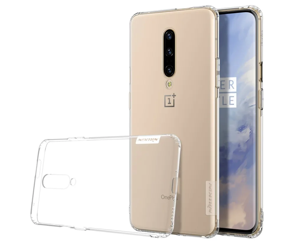 Чехол из ТПУ для Oneplus 7 Pro/Oneplus 7 NILLKIN Nature, мягкий прозрачный силиконовый чехол для телефона Oneplus 7 Pro