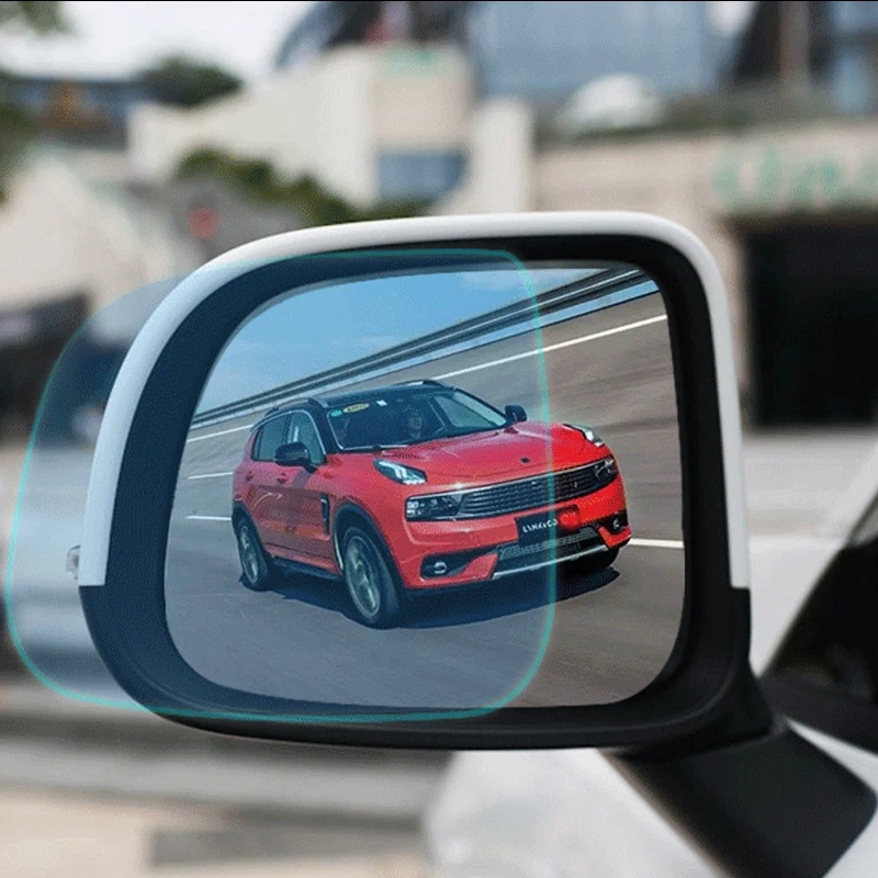 2 шт. Автомобильные противотуманные наклейки с нанопокрытием защита от дождя