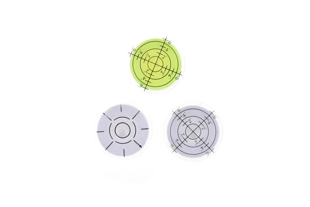 1 шт. пластиковый пузырьковый уровень круглый Пузырьковые аксессуары для
