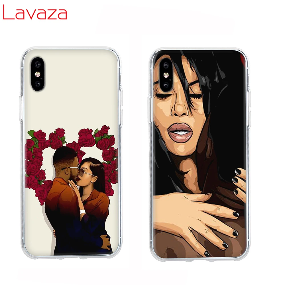 Твердый чехол для телефона Lavaza Arte Afro Couple kiss Apple iPhone 6 6s 7 8 Plus X 5 5S SE XS MAX