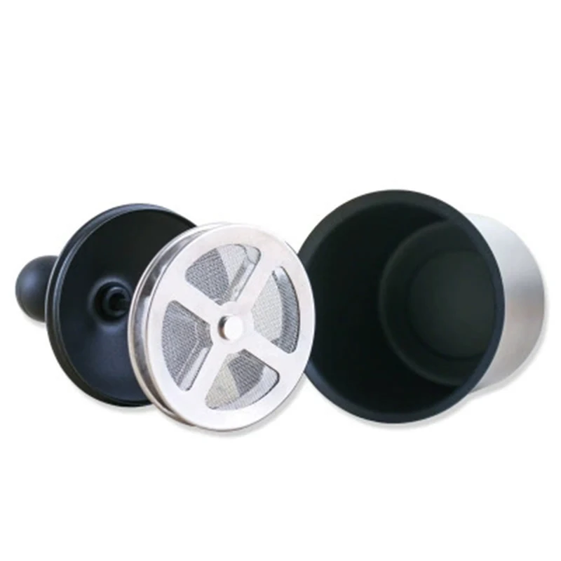 Молочный пенообразователь GURET 400 мл из нержавеющей стали с двойной сеткой в