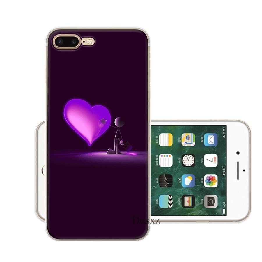 Чехол для мобильного телефона iPhone 11 Pro XR X XS Max 6 6S 7 8 Plus 5 5S SE чехол с сердечками