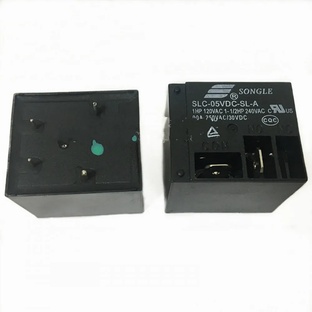 10 шт./лот Мощность реле SLC-05VDC-SL-A SLC-12VDC-SL-A SLC-24VDC-SL-A 30A T91 HF2100 4PIN группа нормально разомкнутый