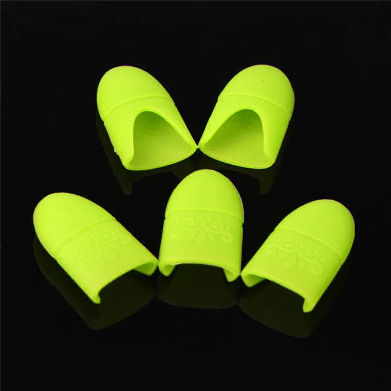 Желтый 10 шт. силикагель для ногтей впитывающий УФ гель удаления лака обертывание