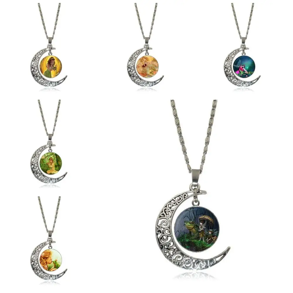 EJ глазурь для женщин детей лягушка и Фея Бренд серебряный цвет ювелирные изделия