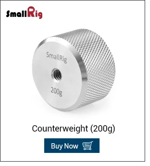 SmallRig WEEBILL S камера противовес Монтажная пластина(тип Arca) для Zhiyun Weebill Lab/для Zhiyun WEEBILL-S Gimbal 2283