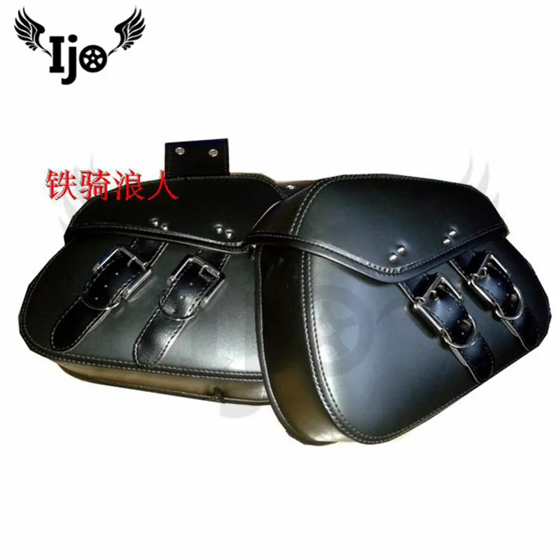 Maletero moto Боковая Сумка для Vespa hyosung harley softail mochila moto кожаная сумка для мотоцикла maletas moto мотоцикл седельная сумка
