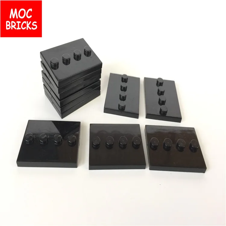 50 шт./лот MOC кирпичи фигура стенд опорная плита 3x4 подходит с 88646 DIY образовательные