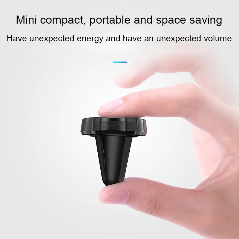 HAWEEL 360 градусов вращения алюминиевый сплав + силикон магнит автомобилей Air Outlet