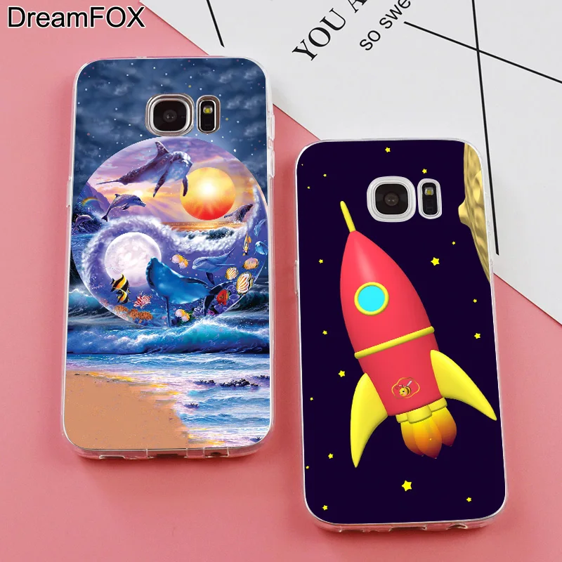 DREAMFOX K009 Acid Trip Tumblr Мягкий ТПУ силиконовый чехол для samsung Galaxy Note S 6 7 8 9 Edge Plus Grand Prime |