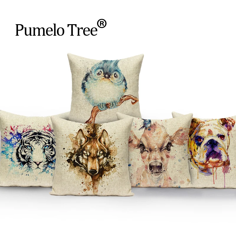 Горячая Декоративные сиденье автомобиля хлопка Домой красочные Площади мягкие