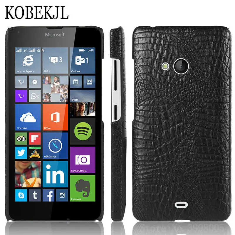 Для Microsoft Lumia 540 чехол Nokia RM 1141 жесткий пластик Обложка на заднюю панель из