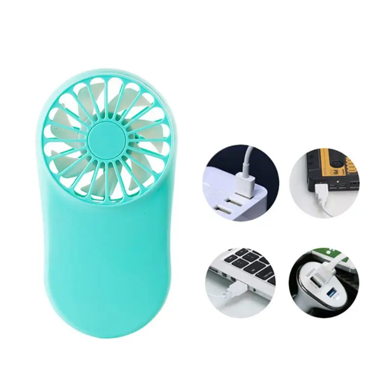 Перезаряжаемые USB мини Портативный Карманный вентилятор холодного воздуха рук