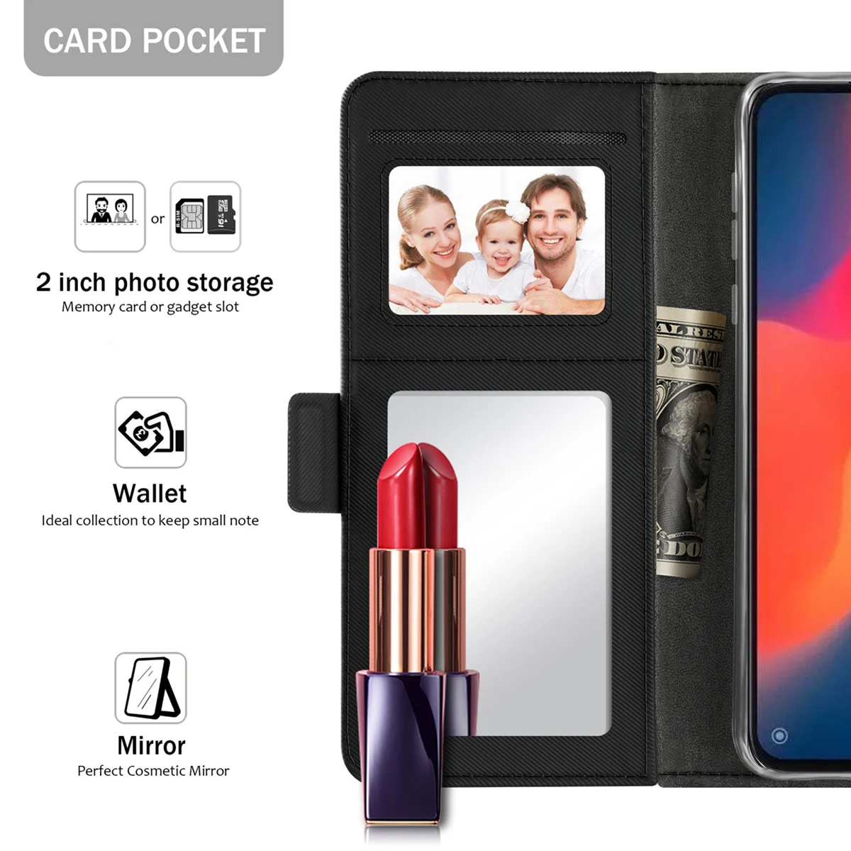 Для Xiaomi mi 9 Xiao mi чехол с магнитной застежкой из искусственной кожи чехол-книжка с подставкой с mi rror вращающийся держатель для карт чехол для Xiaomi mi 9