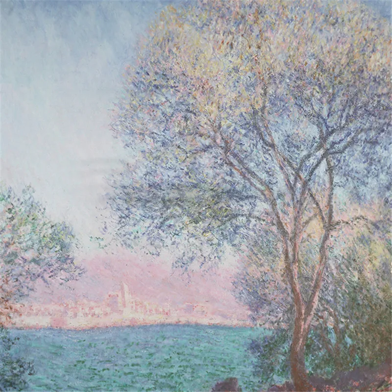 Женский шарф с принтом в виде пейзажа квадратный шелковый 70*70 см мягкая шаль 2019 |