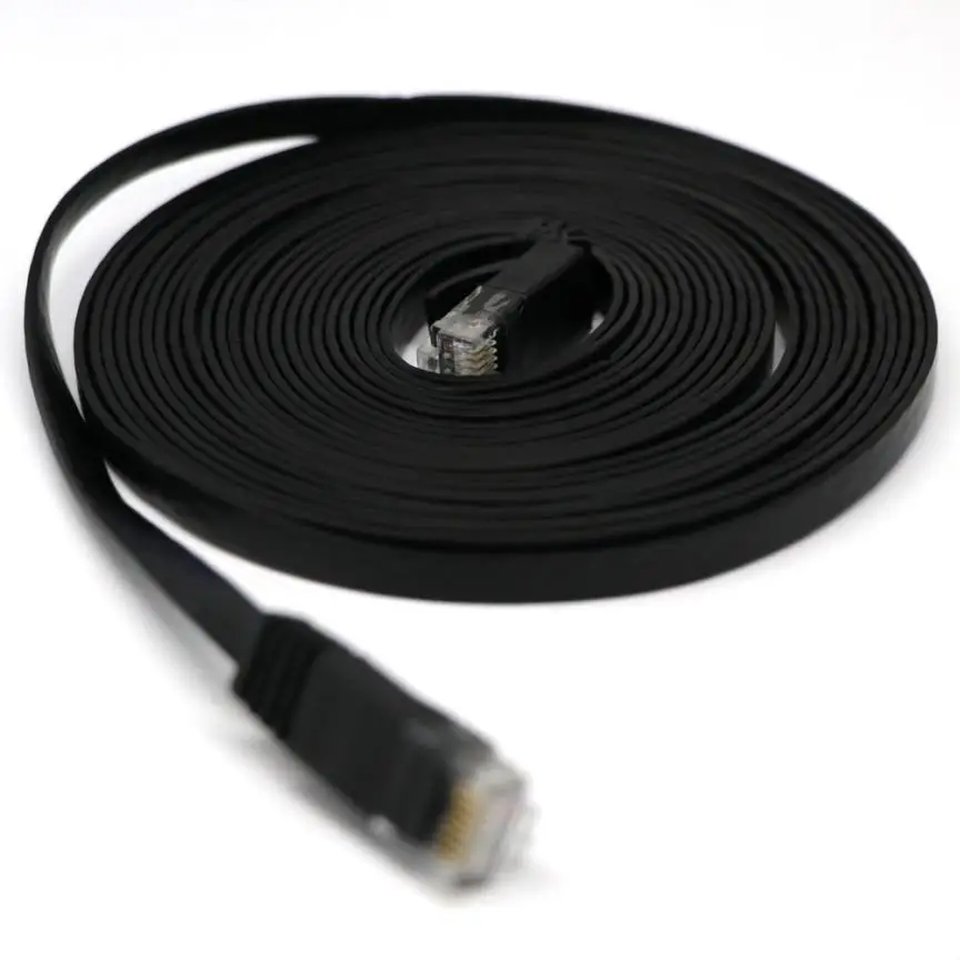 Лидер продаж 2019 новинка сетевой Ethernet-кабель RJ45 CAT6 длиной 2 м плоский патч-роутер UTP
