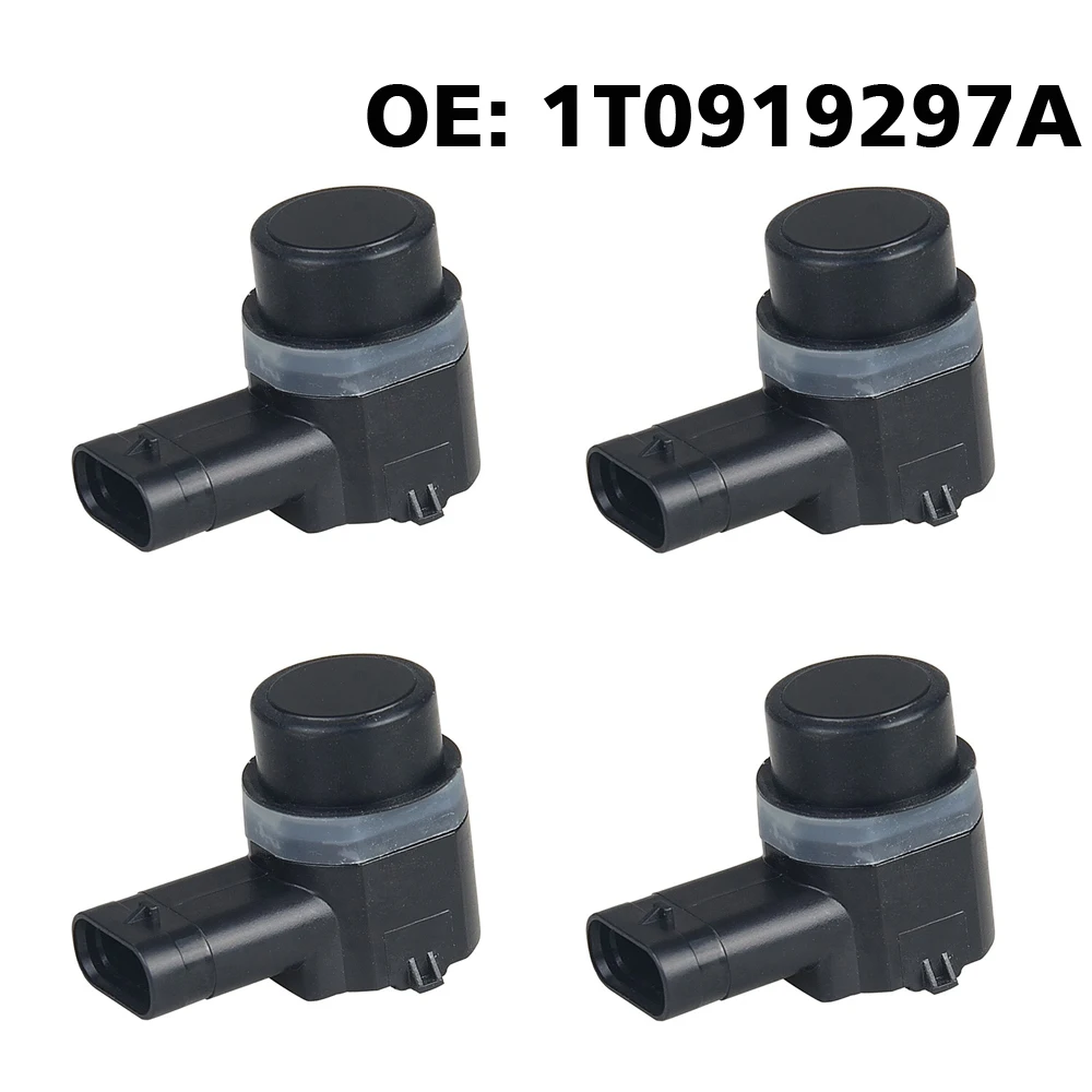4 шт./лот PDC Датчик парковки парктроник 1T0919297A для Audi A3 Cabrio A6 A7 Q3 Skoda Superb Jeti|Датчики