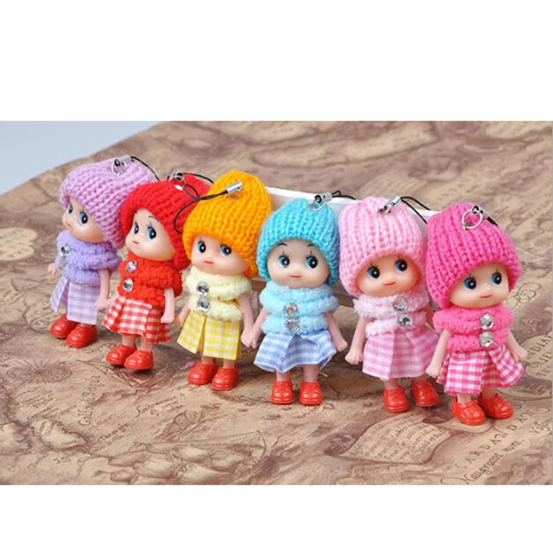 TOFOCO Детские куклы пластиковые мини игрушки 5 шт./лот оптовая продажа лучший