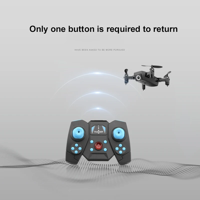 Мини Drone с Камера HD WI FI FPV Безголовый режим один ключ возвращение планируете Fly