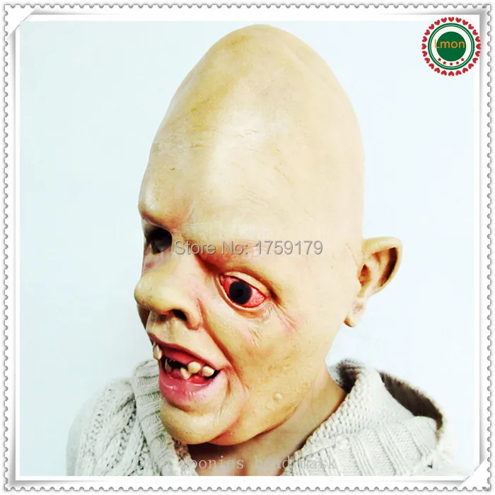 Латексная Маска на Хэллоуин Реплика из сериала Ленивец страшная маска Фредди