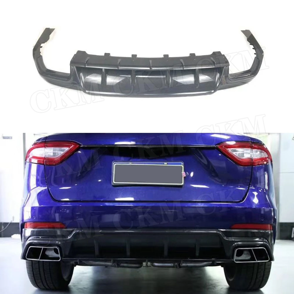 Стильный спойлер MS для заднего бампера из углеродного волокна диффузор губ