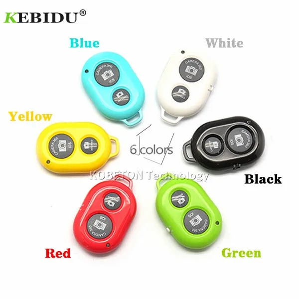 Kebidu 1 шт. Bluetooth телефон Автоспуск затвора Кнопка для iPhone 7 селфи палка спуск