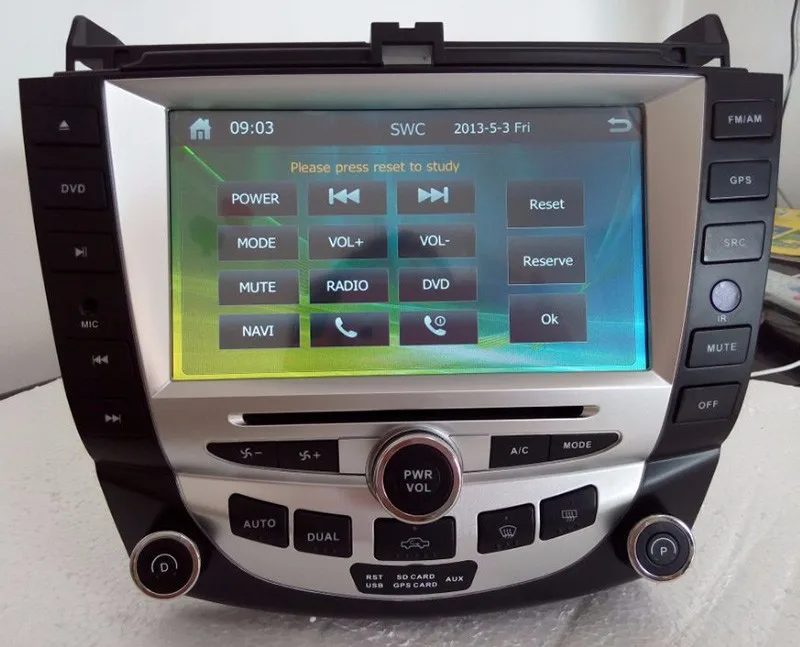 2 din автомагнитола для honda accord 2003 2007 с управлением рулевого колеса камера заднего вида 2 din gps для accord 7 радио двойной din