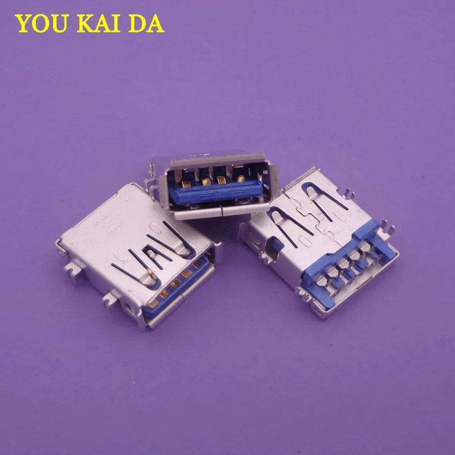 5-50X обычно используется Замена правый угол USB 3 0 разъем 9 контактов типа A для Asus Acer